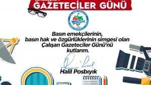 Posbıyık, Gazeteciler Günü’nü Kutladı