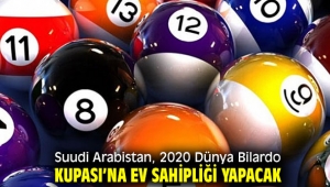 Suudi Arabistan, 2020 Dünya Bilardo Kupası’na ev sahipliği yapacak