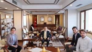 Tıp Öğrencileri Birliğinden Vali Çeber’e Ziyaret