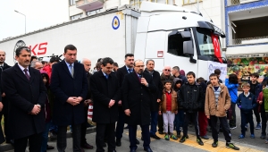  Trabzon’dan 1 Tır Yardım Malzemesi Daha Gönderildi