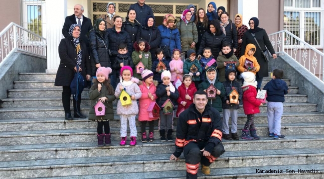 Trabzon kuş yuvalarıyla donatılıyor