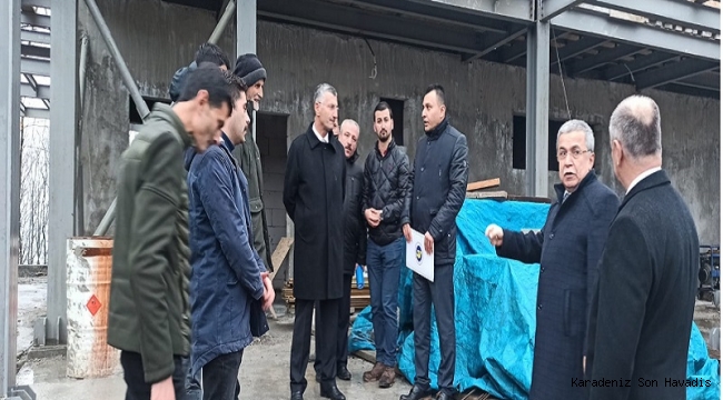 Vali Erdoğan Bektaş Kandilli Beldesinde İncelemelerde Bulundu