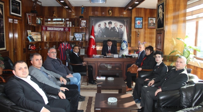 Vatan Partisi Yeni İl Yönetimi GMİS’i Ziyaret Etti