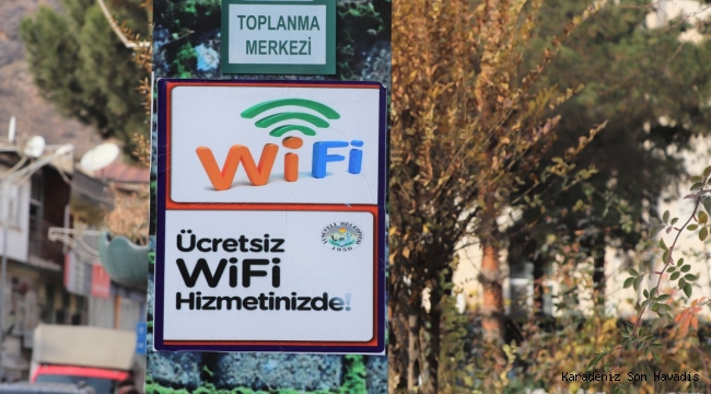 YUSUFELİ BELEDİYESİNDEN ÜCRETSİZ Wİ-Fİ