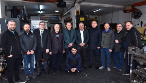 Başkan Zorluoğlu, sanayi esnafını ziyaret etti