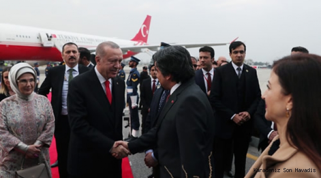 Cumhurbaşkanı Erdoğan Pakistan’da