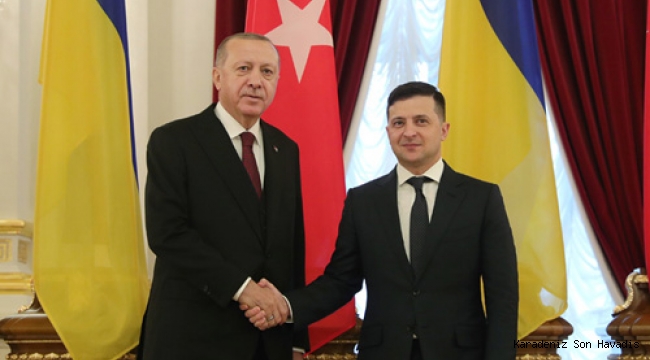 Cumhurbaşkanı Erdoğan Ukrayna’da
