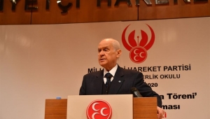 Devlet Bahçeli siyaset ve liderlik okulu’nun 15. dönem mezuniyet töreninde konuştu