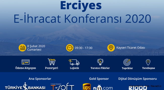 E-İHRACATIN NABZI KAYSERİ’DE ATACAK