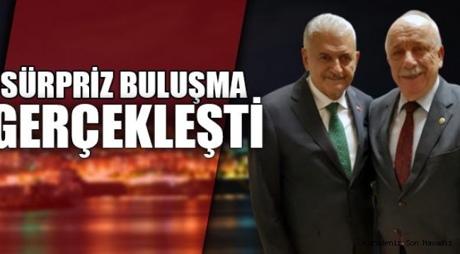 Hüseyin Özbakır Binali Yıldırım ile bir araya geldi