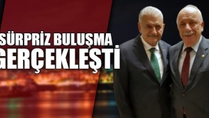 Hüseyin Özbakır Binali Yıldırım ile bir araya geldi