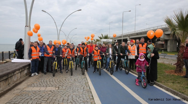 KANSERE KARŞI PEDAL ÇEVİRDİLER