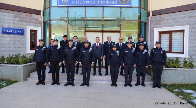 Rize Polis Mesleki Eğitim Merkezine ziyaret