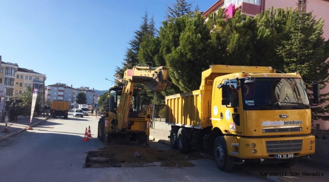 Safranbolu’da Asfalt Bakım-Onarım Çalışmaları Devam Ediyor