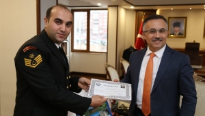 Saget-34 Bot Komutanı Hüseyin Kepekli’den Veda Ziyareti