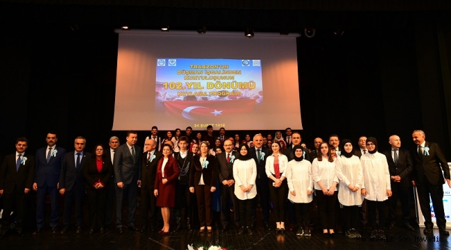 Trabzon’un 102. Kurtuluş Yıl Dönümü Kutlandı