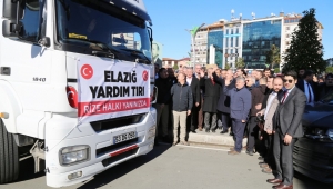 YARDIM TIRLARI RİZE’DEN ELAZIĞ’A YOLA ÇIKTI..
