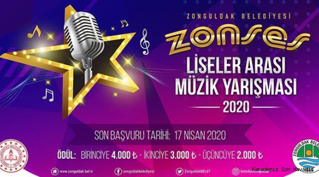 ZONSES LİSELER ARASI MÜZİK YARIŞMASI BAŞLIYOR