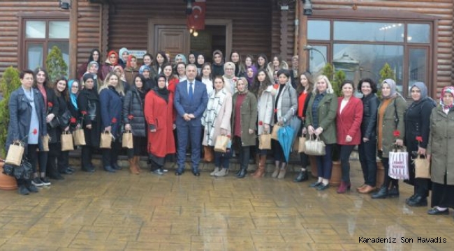 Başkan Babaoğlu, kadın personeli unutmadı