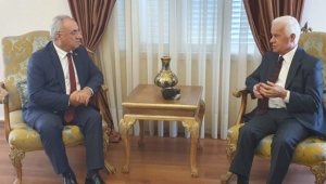 DSP Genel Başkanı Aksakal'ın KKTC temasları