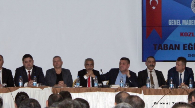 GMİS Kozlu Şube Taban Eğitim Semineri yapıldı