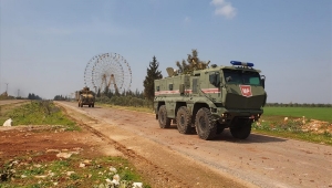 İdlib’de 1’inci Türk-Rus Birleşik Kara Devriyesi İcra Edildi