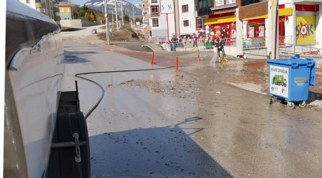 Safranbolu Belediyesi Yıkama Çalışmaları Başladı 
