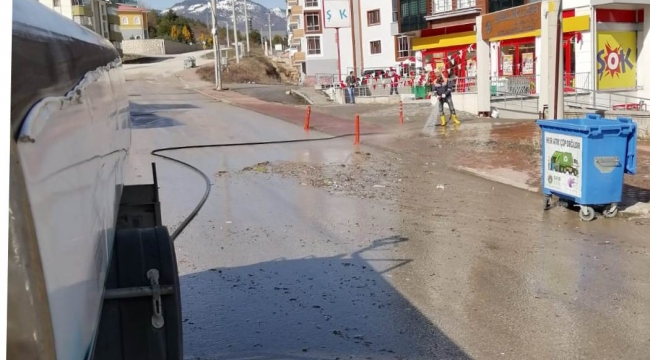 Safranbolu Belediyesi Yıkama Çalışmaları Başladı 