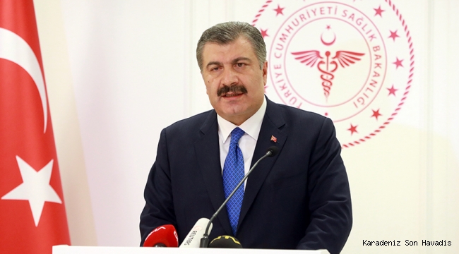 Sağlık Bakanı Koca, Türkiye'nin koronavirüsle mücadelesinde son 24 saatte yaşananlar hakkında bilgi verdi