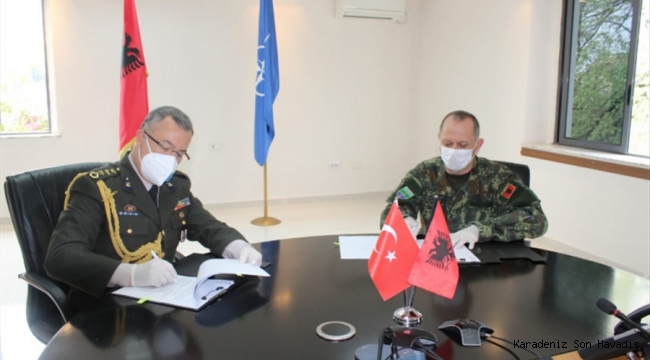 Arnavutluk Cumhuriyeti Savunma Bakanlığı ile 30 Hafif Piyade Tüfeğinin Hibesi İçin Teknik Protokol İmzalandı.