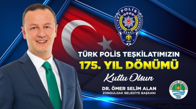 Başkan Selim Alan Türk Polis Teşkilatının 175. Yılını Kutladı