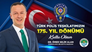 Başkan Selim Alan Türk Polis Teşkilatının 175. Yılını Kutladı
