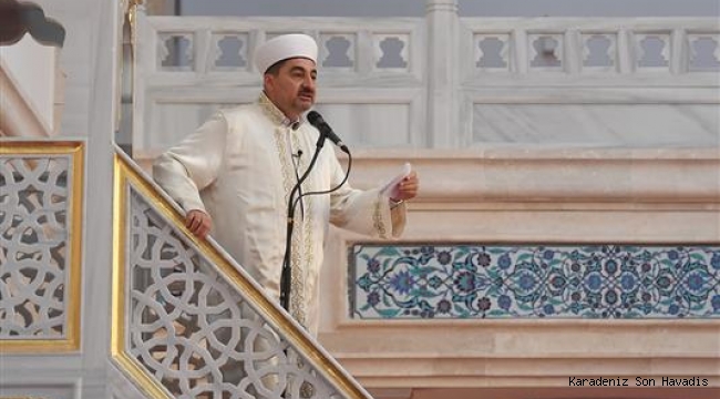 Cuma namazı Kuzey Ankara Camii’nde kılındı