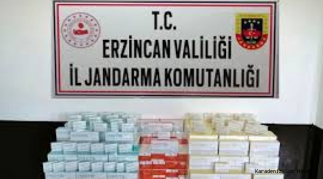 Erzincan'da 2500 Paket Kaçak Elektronik Sigara Kartuşu Ele Geçirildi