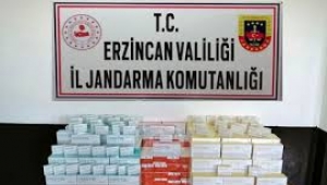Erzincan'da 2500 Paket Kaçak Elektronik Sigara Kartuşu Ele Geçirildi