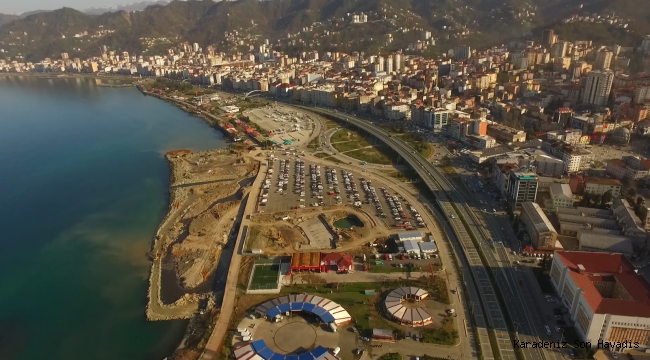 KADINLAR PLAJI VE REKREASYON ALANI İÇİN DOLGU ÇALIŞMALARI DEVAM EDİYOR…