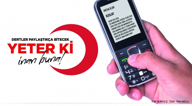 Kızılay’ın Ramazan Yardımı Sms Koduyla Telefonlara Gelecek