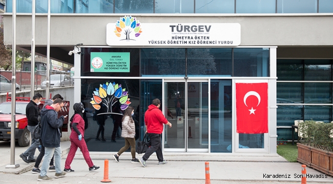 TÜRGEV Öğrenci Yurtları Sağlık Çalışanlarının Hizmetinde