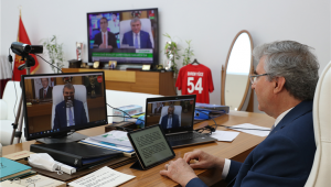 Başkan Ekrem Yüce “Ülkemizin ve Avrupa’nın en iyi tesisine sahibiz”