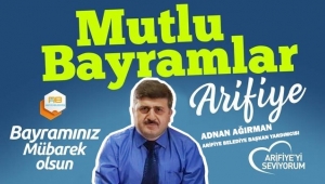 ADNAN AĞIRMAN RAMAZAN BAYRAMI KUTLAMA MESAJI