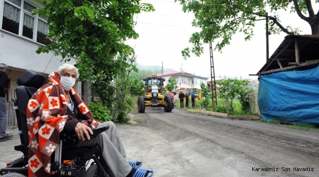 BÜYÜKŞEHİR KANSER HASTASI VATANDAŞIN YOL SORUNUNU ÇÖZDÜ