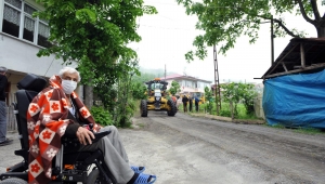 BÜYÜKŞEHİR KANSER HASTASI VATANDAŞIN YOL SORUNUNU ÇÖZDÜ