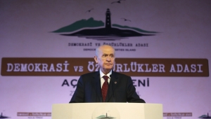 Devlet Bahçeli Demokrasi ve Özgürlükler Adası açılışında konuştu