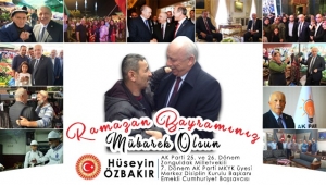 Hüseyin Özbakır'ın Ramazan Bayramı Kutlaması