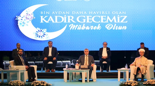 “Kadir Gecesi şifa bekleyen insanlığın müjdecisi olsun”