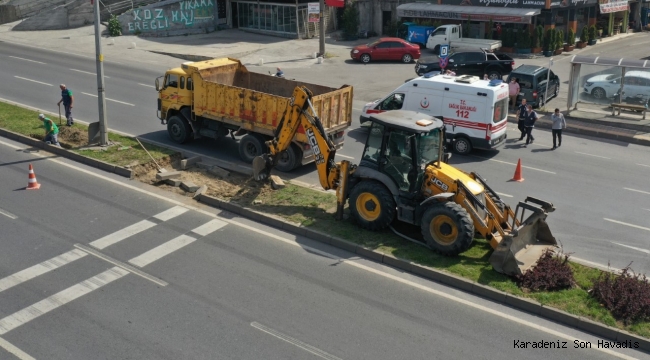 KDZ. EREĞLİ BELEDİYESİ, BAYRAMDA DA ÇALIŞIYOR