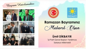 MİLLETVEKİLİ ÜMİT DİKBAYIR'IN BAYRAM KUTLAMASI