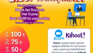 RİBEGEM TARAFINDAN ONLİNE ÖDÜLLÜ BİLGİ YARIŞMASININ 2.’Sİ DÜZENLENİYOR…