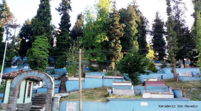 RİZE BELEDİYESİNDEN ŞEHİR MEZARLIĞINA KAPSAMLI ÇALIŞMA