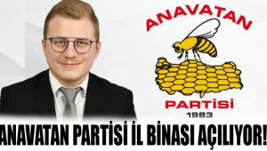 Anavatan Partisi Rize İl Binası Kuruluyor